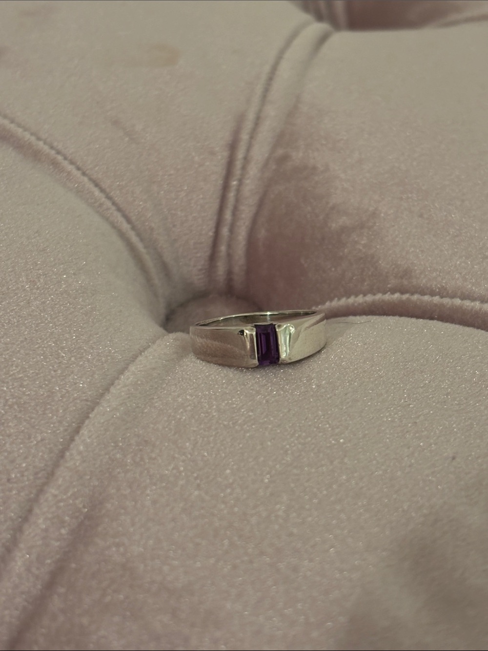 RETIRED James Avery Amethyst Ring